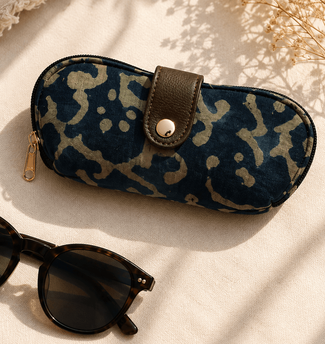 Dabu Quilted Sunglasses Pouch